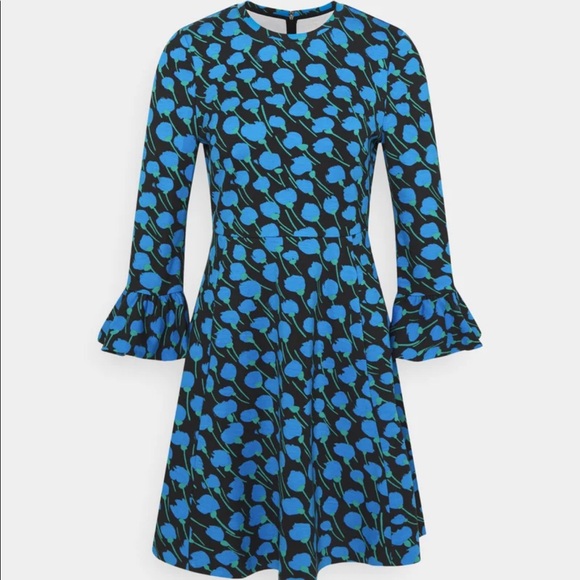 NWOT Kate Spade ♠️ Seascape Ponte Floral Dress - Picture 4 of 7